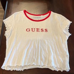 Guess White XL